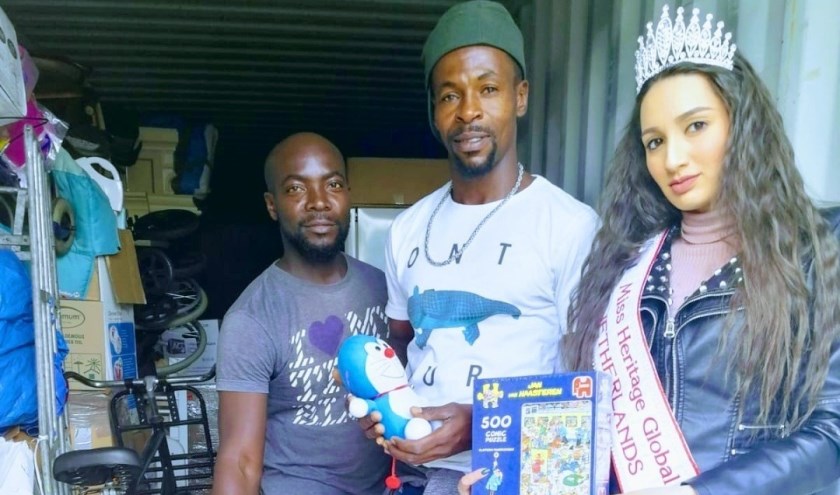 Miisz Gracie is heel blij met de mooie samenwerking met stichting Ghana over de IJssel. Foto: pr