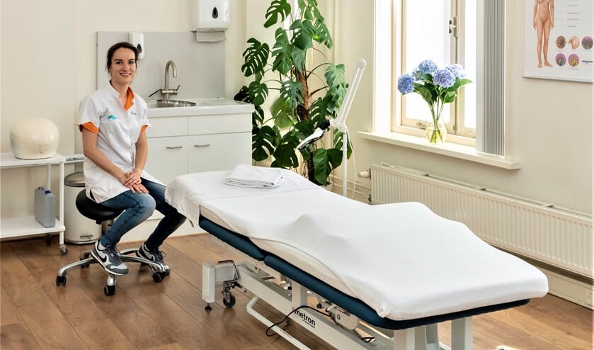 Elise Guthmuller van Skin Aid huid- en oedeemtherapie: “Het kunnen geven van verlichting en het bieden van oplossingen bij huidproblemen geeft mij voldoening.”