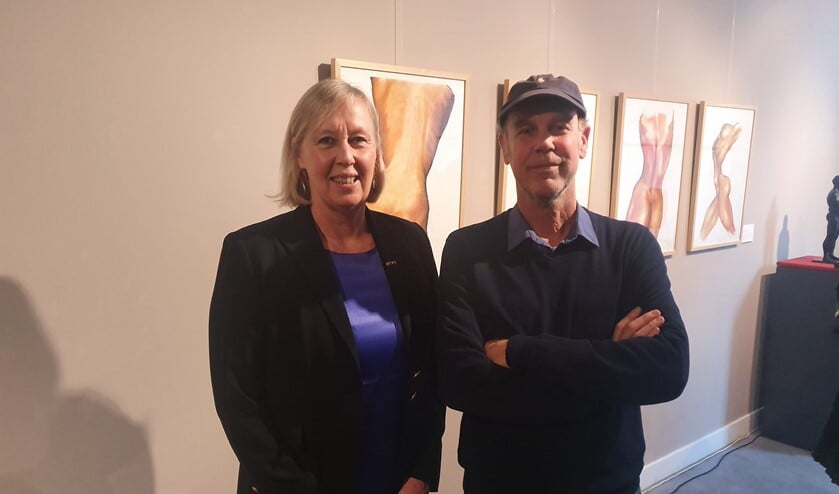 Wethouder Astrid van Eekelen en Guido Sprenkels