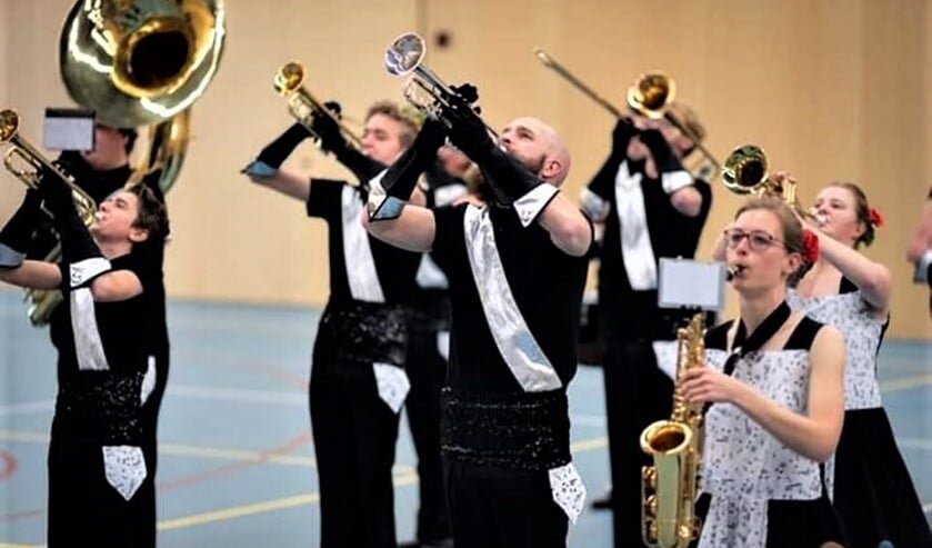 Voor de Marchingband is het dit jaar hun vijfde keer bij de Indoor Winds competitie en dus hun jubileumshow (foto: pr).