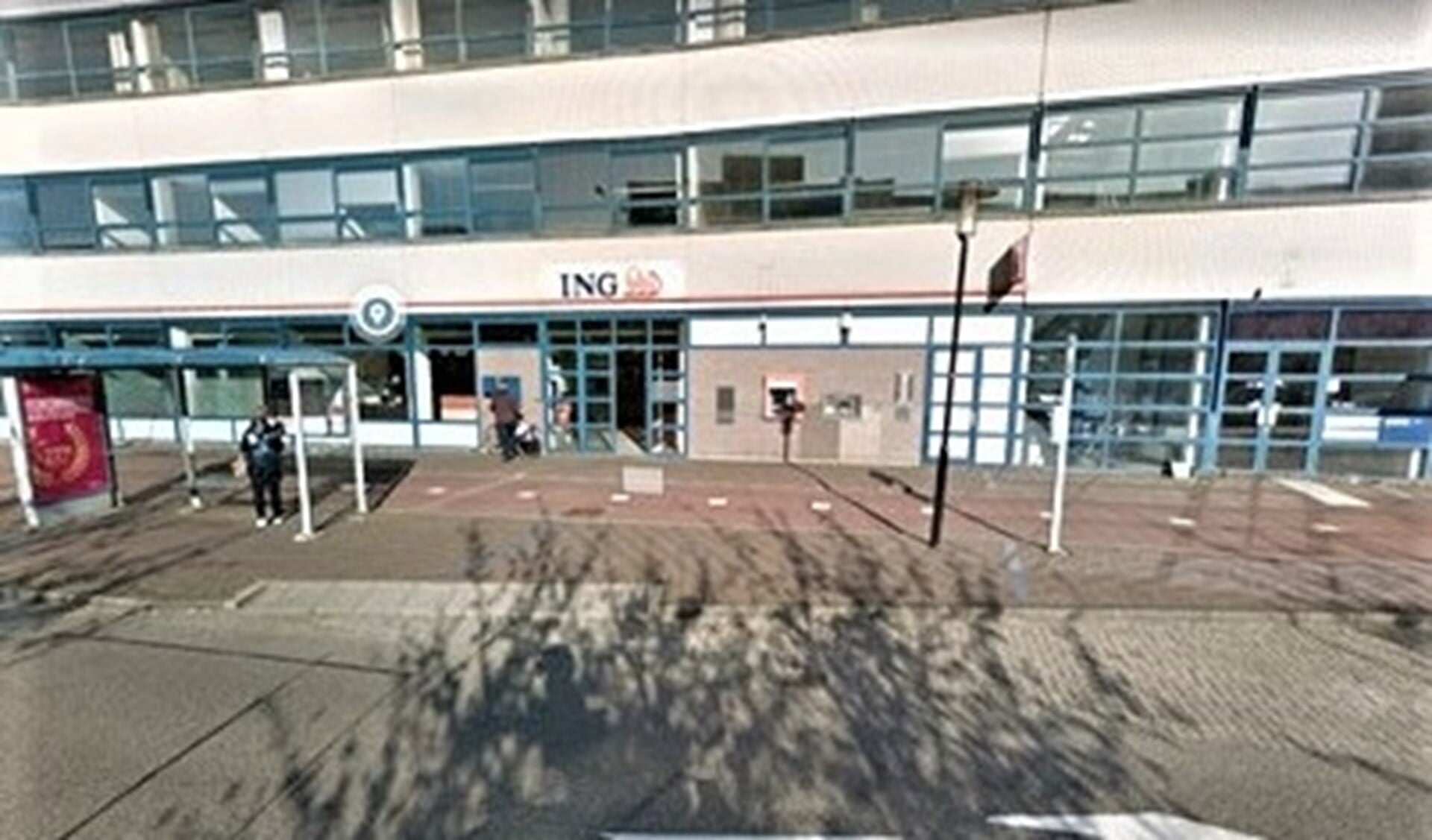 Het filiaal van ING aan de Prins Bernhardlaan in Voorburg (foto: Google Streetview).