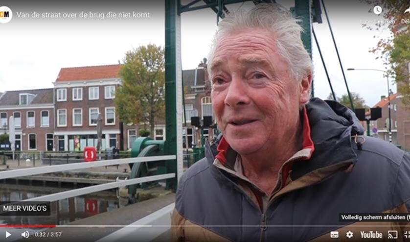 <p>Bewoners van Leidschendam Centrum zijn niet blij dat er geen extra brug komt om de sluisbrug te ontlasten (still Midvliet TV).</p>