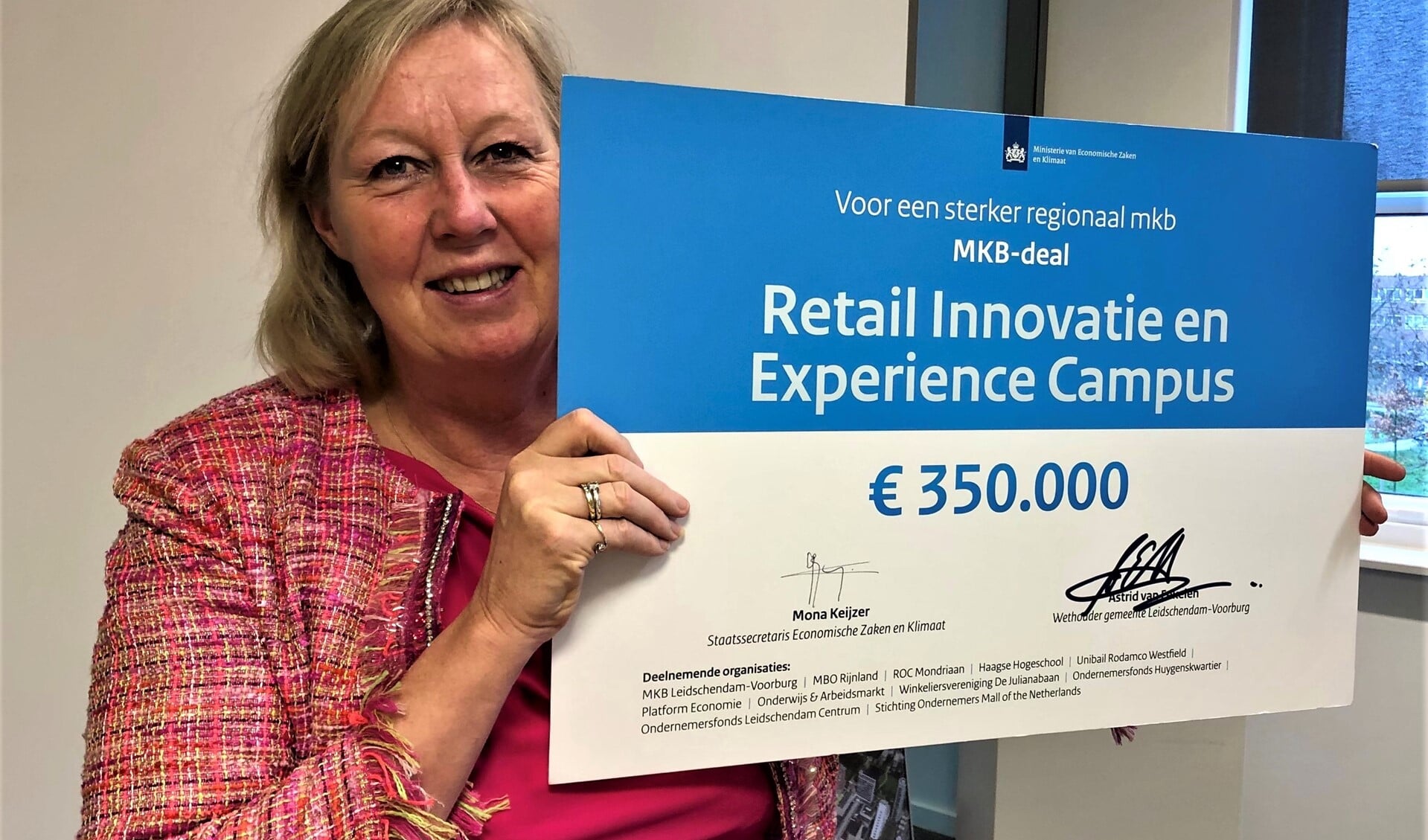 Er gaat 350.000 euro naar de MKB-deal Retail Innovatie en Experience Campus die gemeente Leidschendam-Voorburg namens 15 partijen heeft ingediend (foto: gemeente LV).