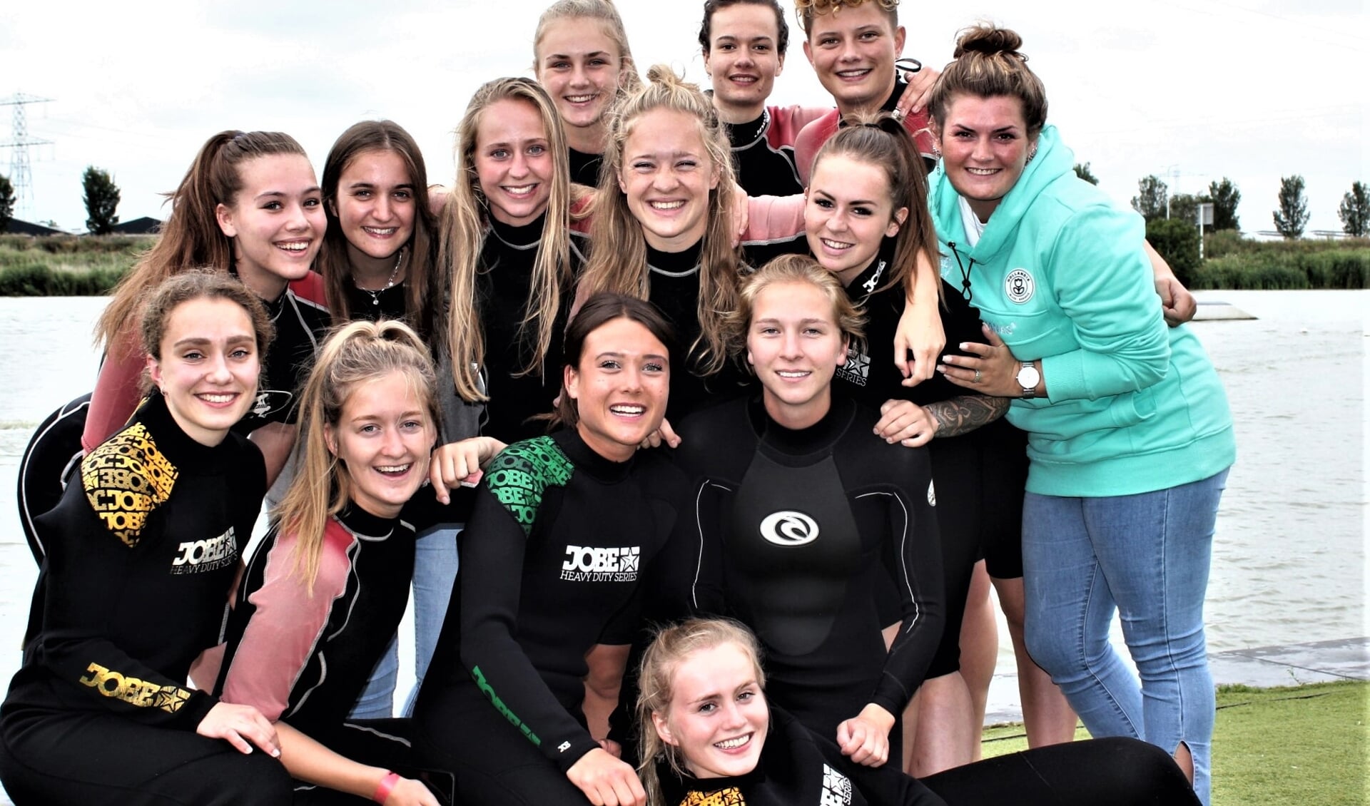 Watersportuitje Forum Sport Vrouwen eind vorig seizoen (foto: Evdl).