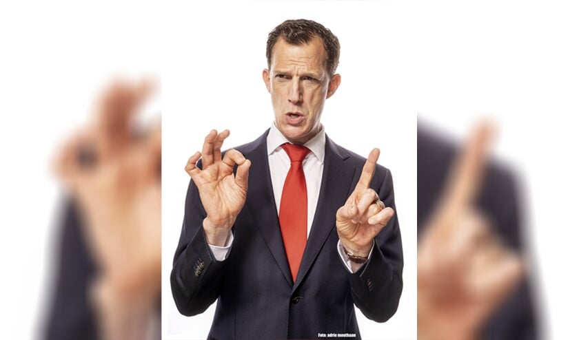 <p>Greg Shapiro in 'Leaving Trumpland' (foto: Adrie Mouthaan).</p>