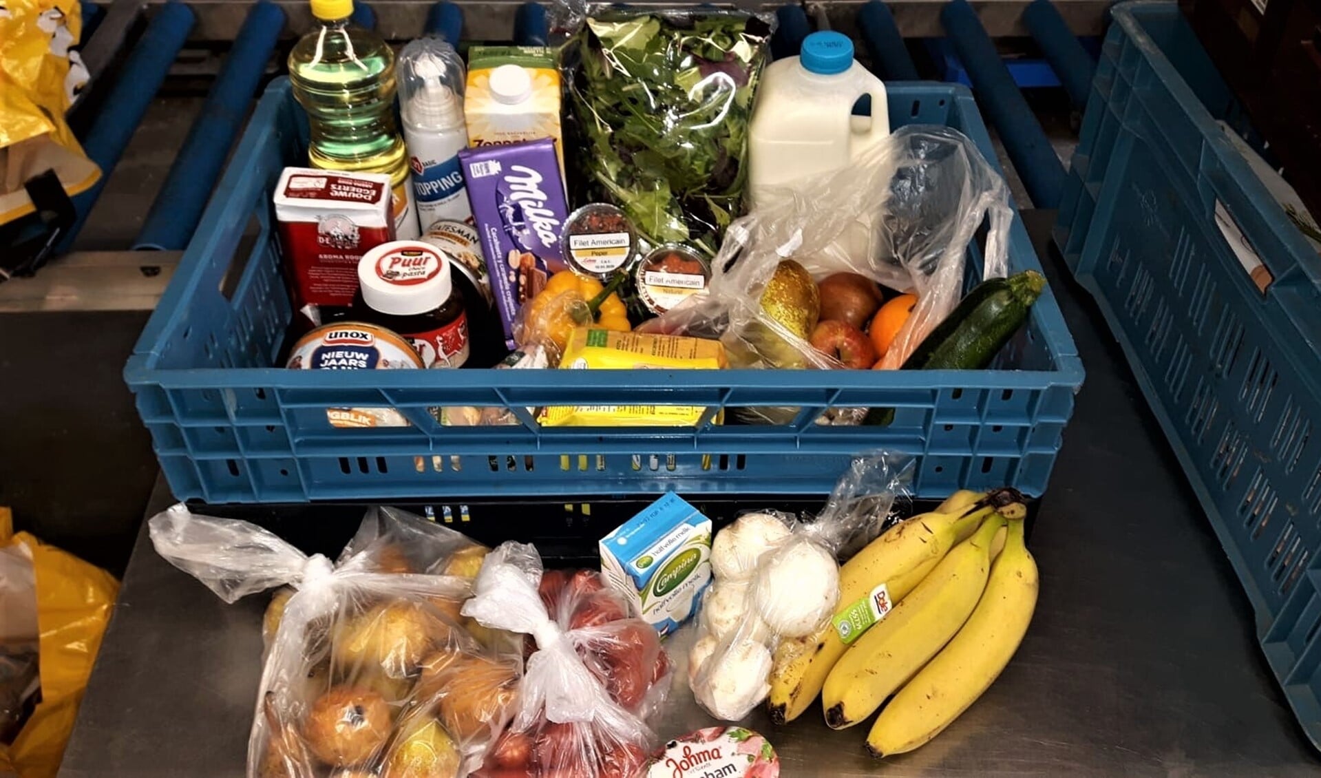 Voedselbank Leidschendam-Voorburg ontvangt financiële steun om lokaal verse producten in te kopen.