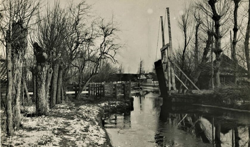 Broeksloot nabij Westerloo circa 1920.