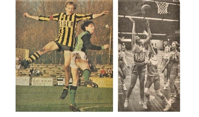 Elger Sport sponsorde destijds Wilhelmus en BV Voorburg.