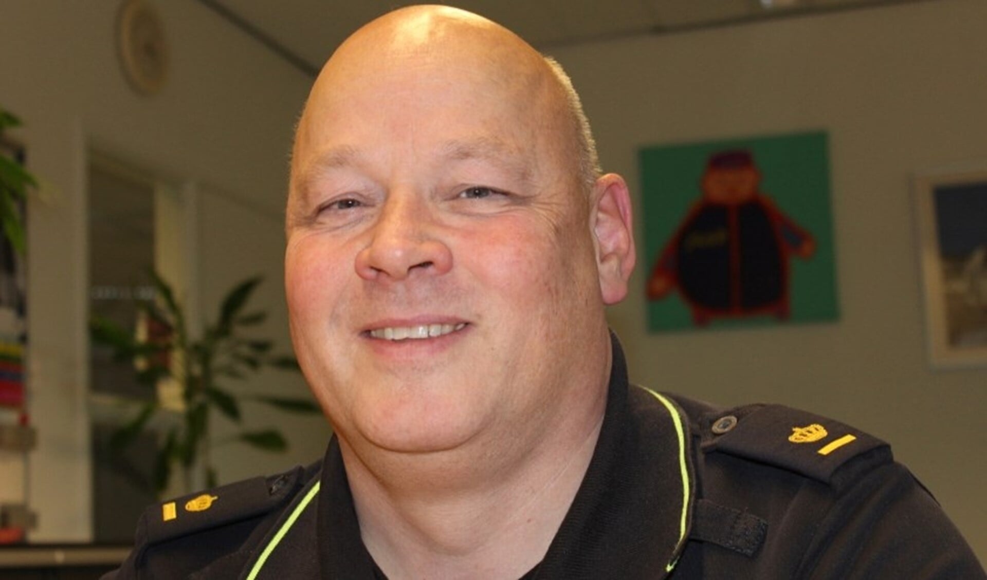 De - inmiddels - voormalig teamchef van politiebureau Leidschendam-Voorburg (archieffoto DJ).