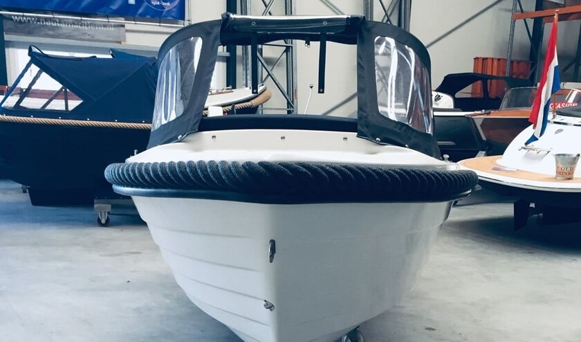 Het bootje dat afgelopen nacht werd ontvreemd (foto: politie).