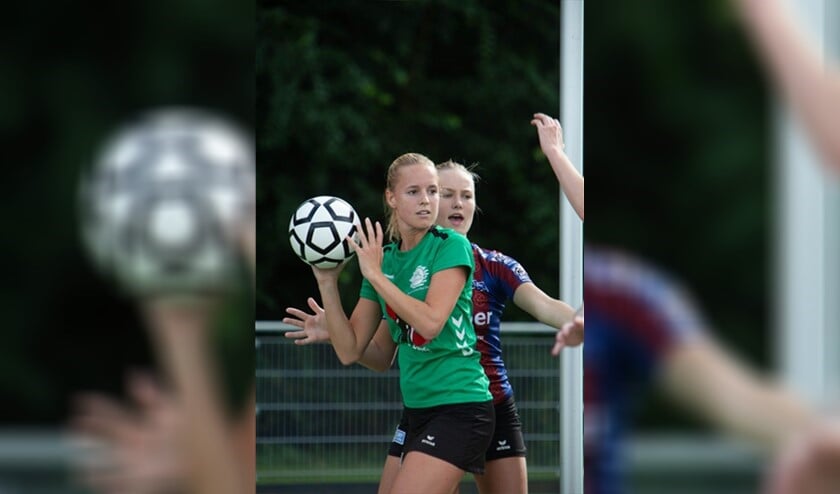 Nieuwkomer Larissa Nagtegaal nog in de kleuren van haar huidige club Paal Centraal, de studentenvereniging uit Delft (foto: pr).