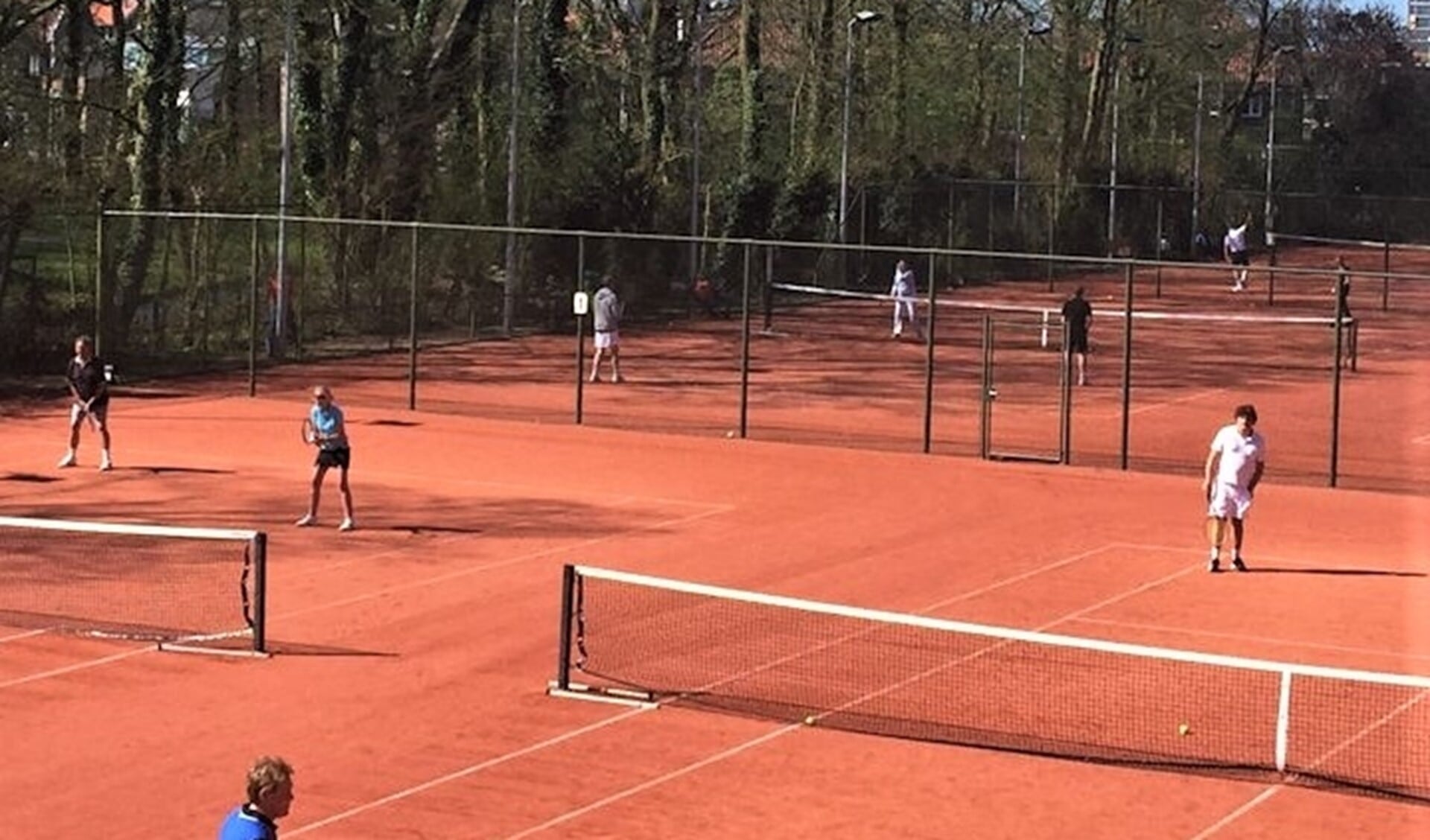 Tennispark Vreugd en Rust is het nieuwe onderkomen van de Tennisvereniging Residentie (foto: pr).