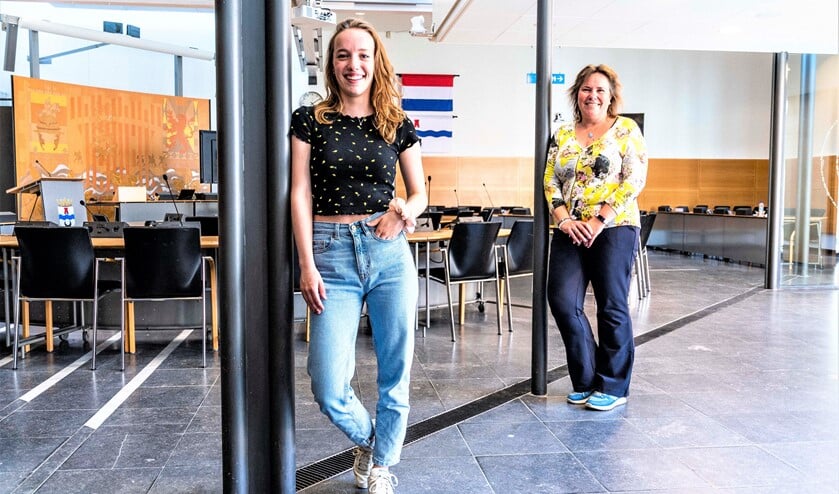 Iris Feld (links) en Sanja Duijvestijn (foto: GBLV Frank Rozenberg).