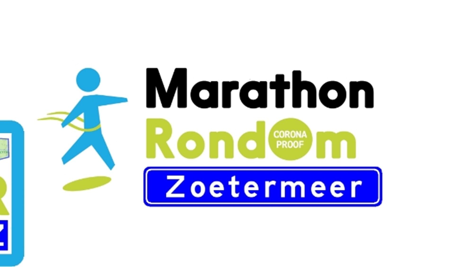Marathon RondOm Zoetermeer logo en parcours