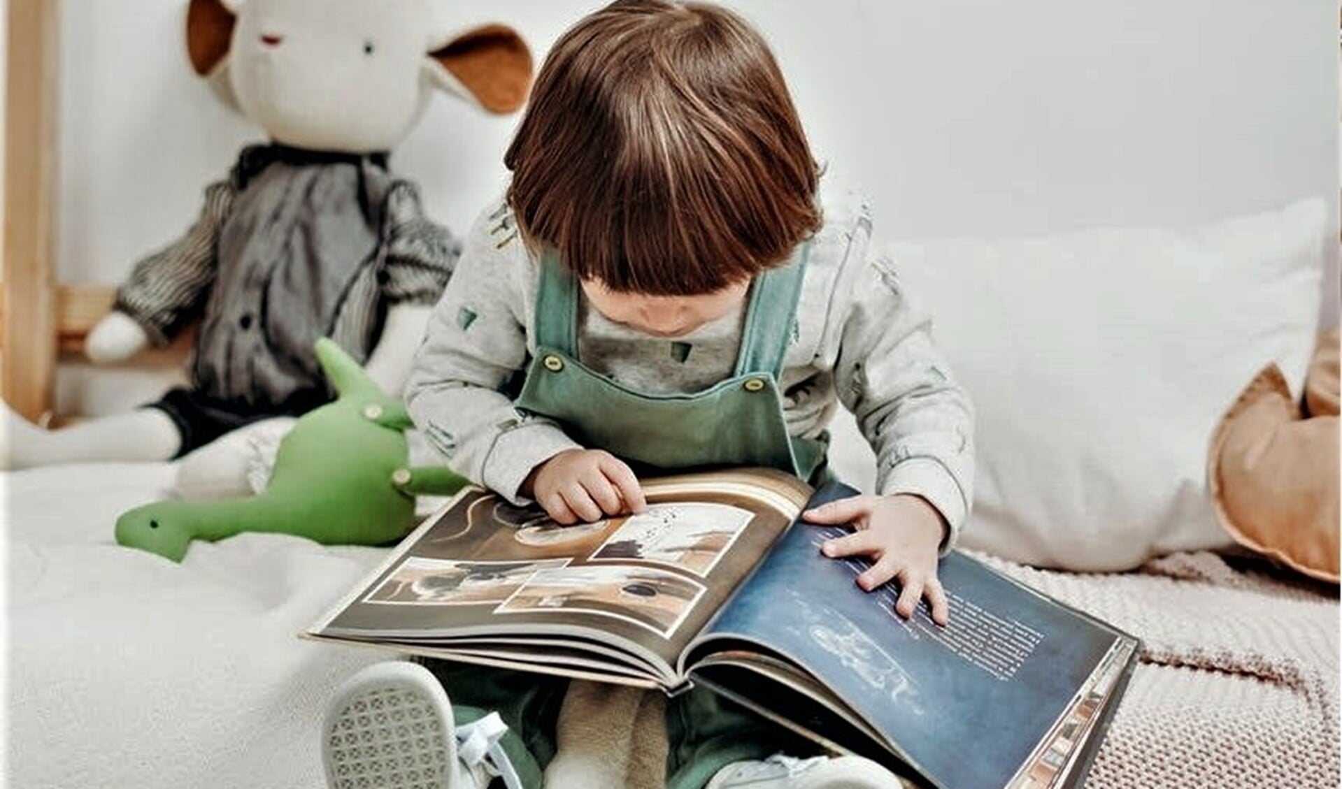 Voorlezen aan jonge kinderen is belangrijk. Het is goed voor de taalontwikkeling, het stimuleert de fantasie, brengt rust en regelmaat. 