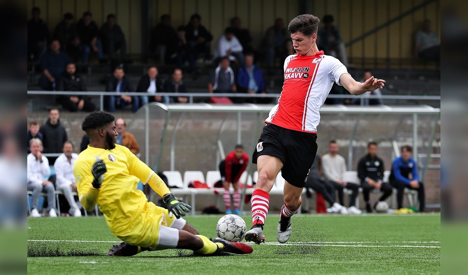 RKAVV - VUC: Den Haag in de voorbereiding op het verloren seizoen 2020/2021. Ook op zaterdag gaat RKAVV prestatievoetbal leveren (foto: Hans van der Valk).