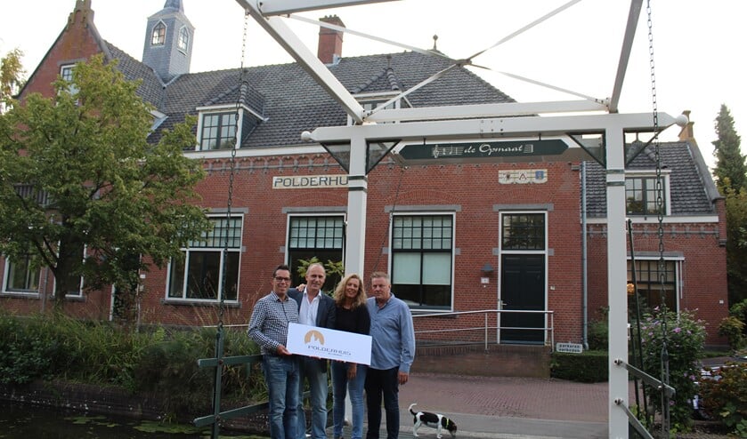 van links naar rechts: Marc, Pieter, Mieke en Leon.