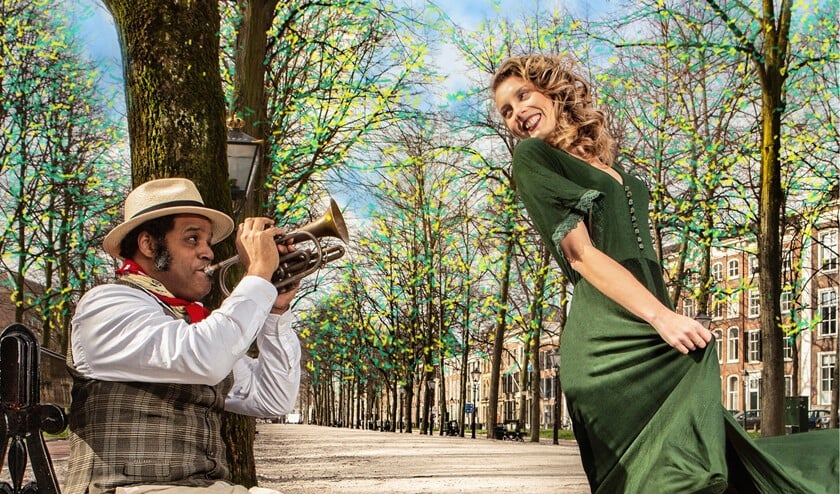 <p>Michael Varekamp en Tess Merlot schitteren met The Legends in 'Swinging Paris'.</p>