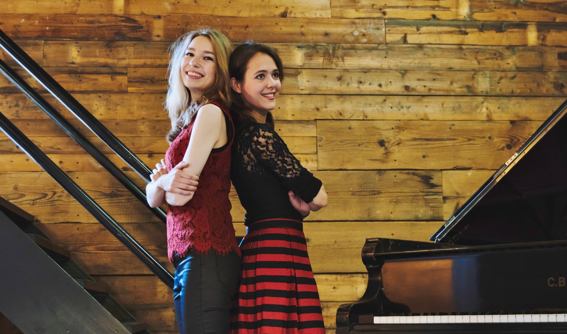 Het pianoduo Beth&Flo
