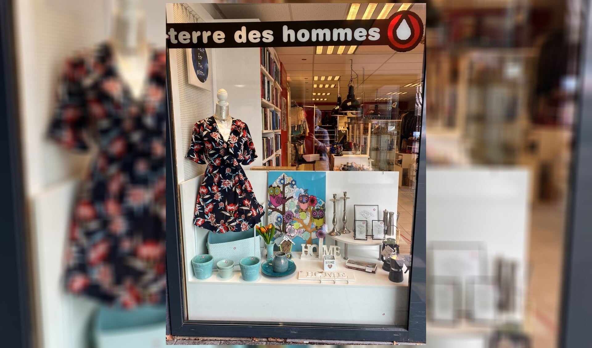 De winkel van Terre des Hommes in Buytenwegh.