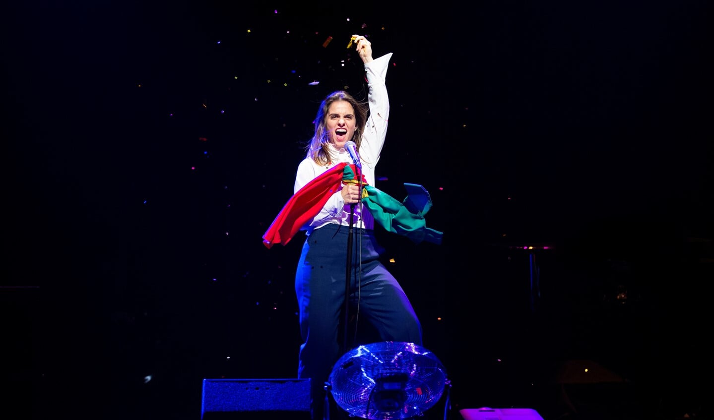 Rosa da Silva Solo in het Stadstheater. Foto: Anne van Zandwijk