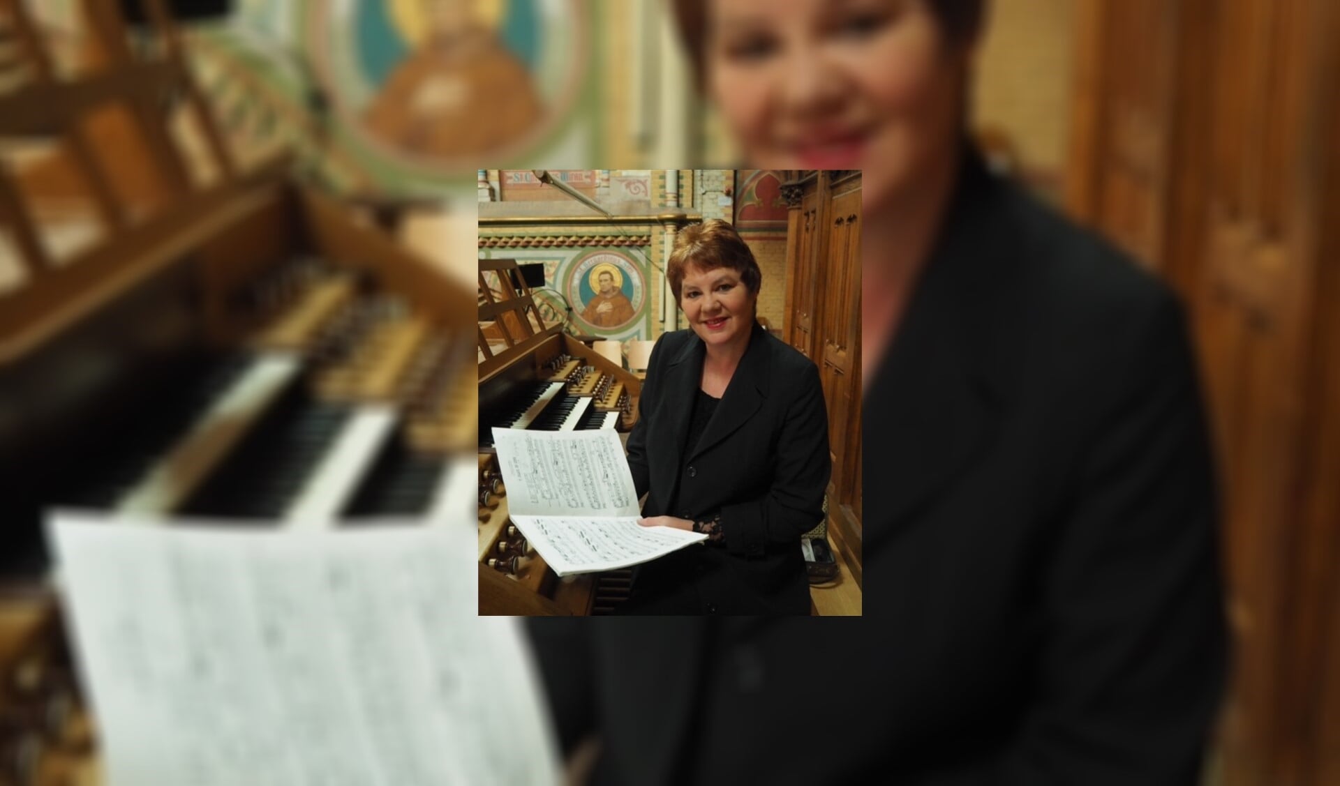 Petra Veenswijk geeft zondagmiddag een orgelconcert in de Dorpskerk.