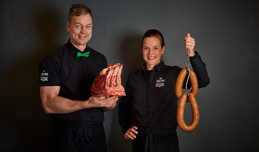 <p>Broer en zus, Walter en Carla van Eijk.</p>