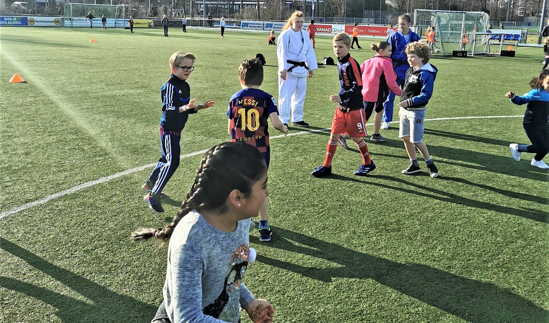 Er wordt van maandag t/m vrijdag sport en spel georganiseerd op buitenlocaties in Leidschendam, Voorburg en Stompwijkk (foto: pr). 