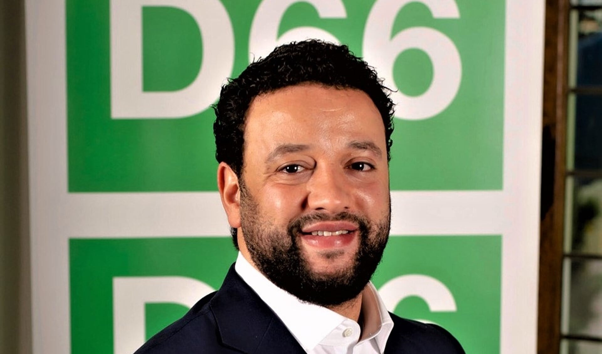 Mahjoub Mathlouti, gemeenteraadslid voor D66 Leidschendam-Voorburg (foto: pr).