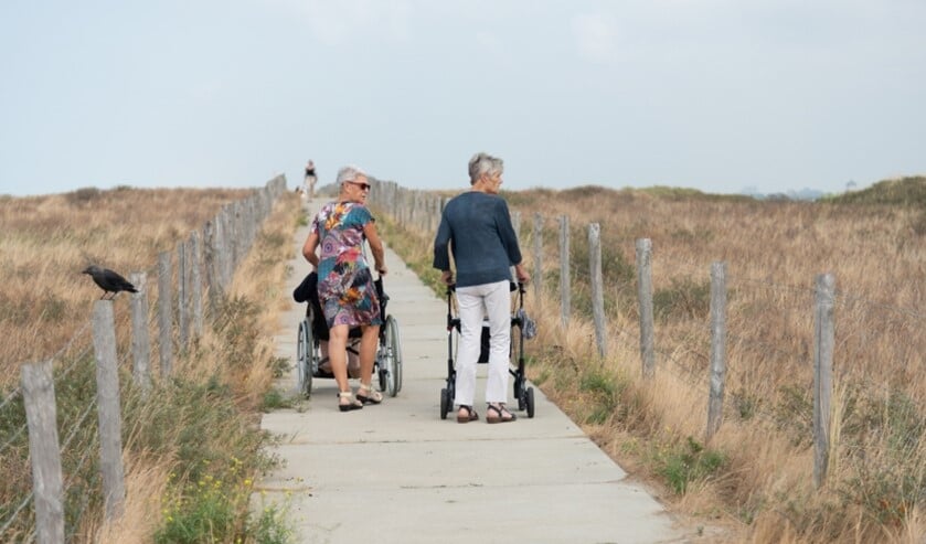Bij het respijthuis wordt de zorg tijdelijk overgenomen (foto: Strandgoed Ter Heijde).