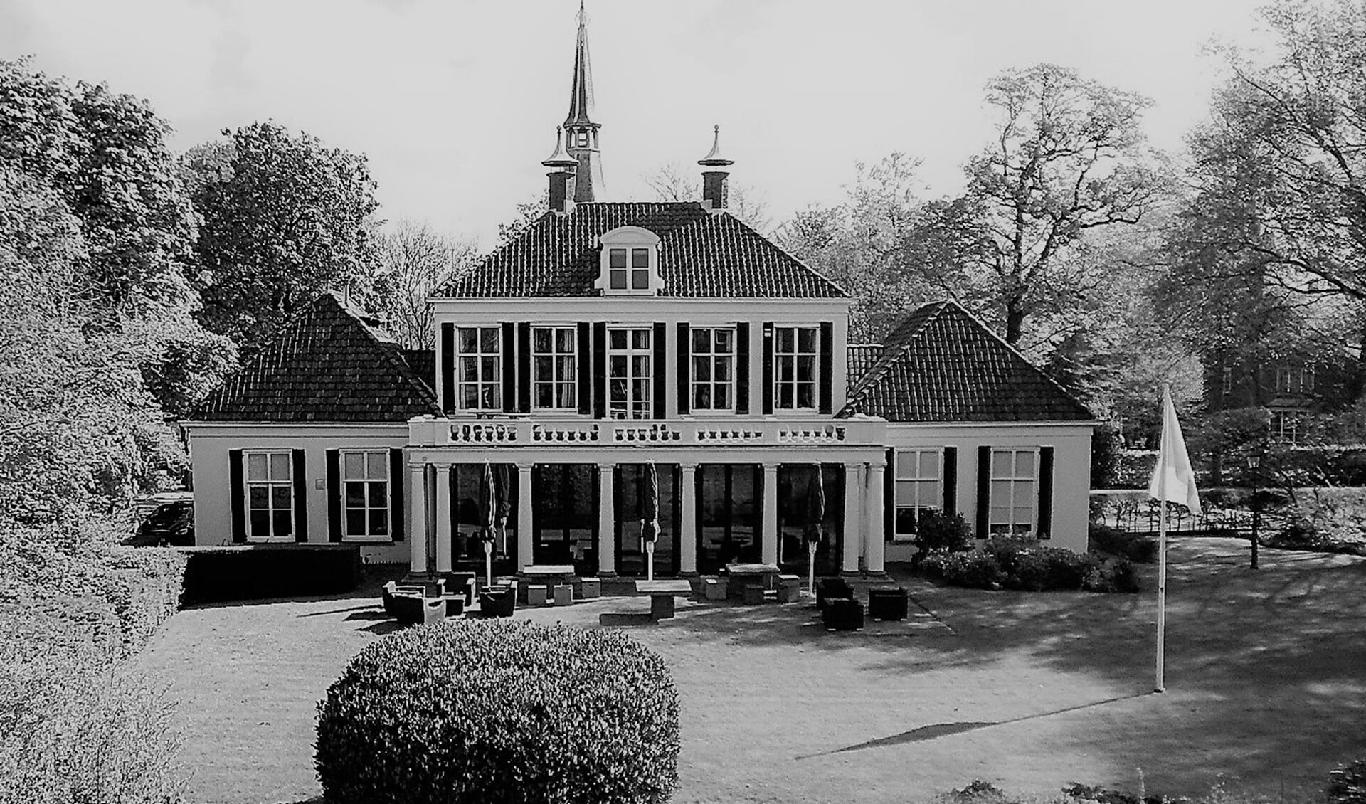 Het buitengoed, landgoed of ook wel kasteel De Werve in Voorburg heden ten dage.