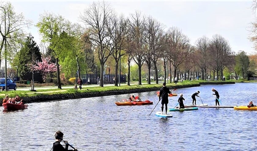 <p>Woensdag 25 augustus kun je afval suppen en kanoën op de Vliet (archieffoto);</p>