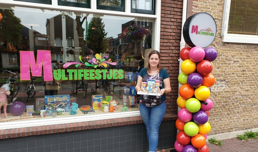 <p>Sandra de Rek van MultiFeestjes.nl.</p>
