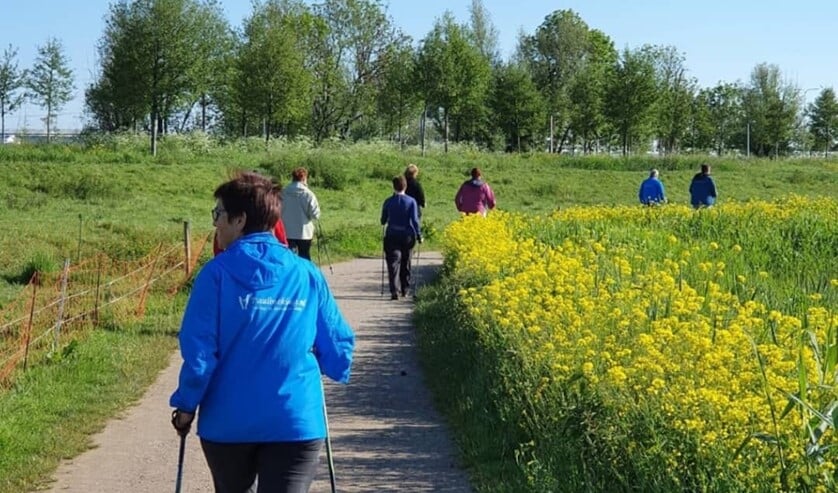 zaterdag nordicgroep door de Groenzoom