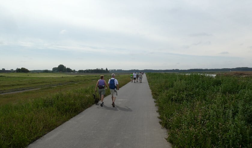 Wandelen onder andere door de Nieuwe Driemanspolder