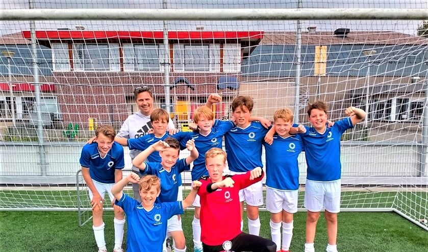 Winnaar bij de jongens, de Maria bernadetteschool (foto/tekst: René Wieffering).
