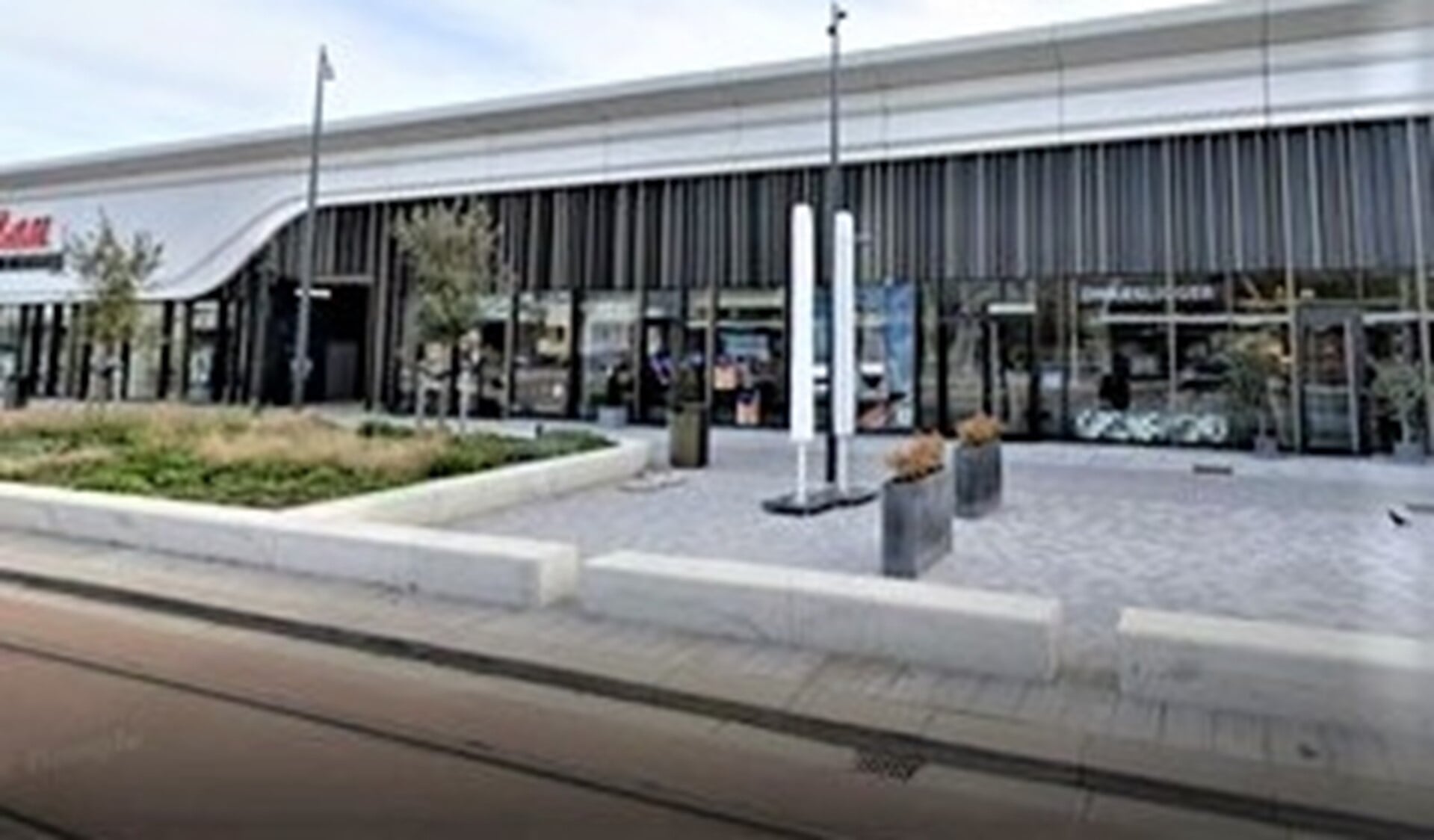 De huidige vestiging van de Rabobank in de Westfield Mall (foto: Streetview).