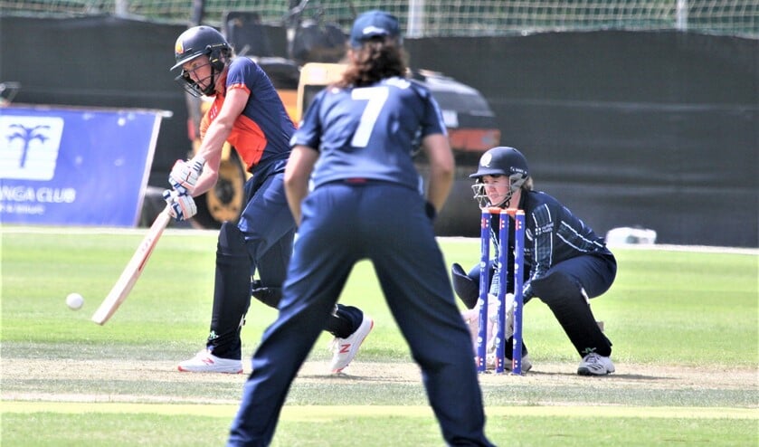 Babette de Leede in actie voor Oranje (foto: Catch of the Day BV).