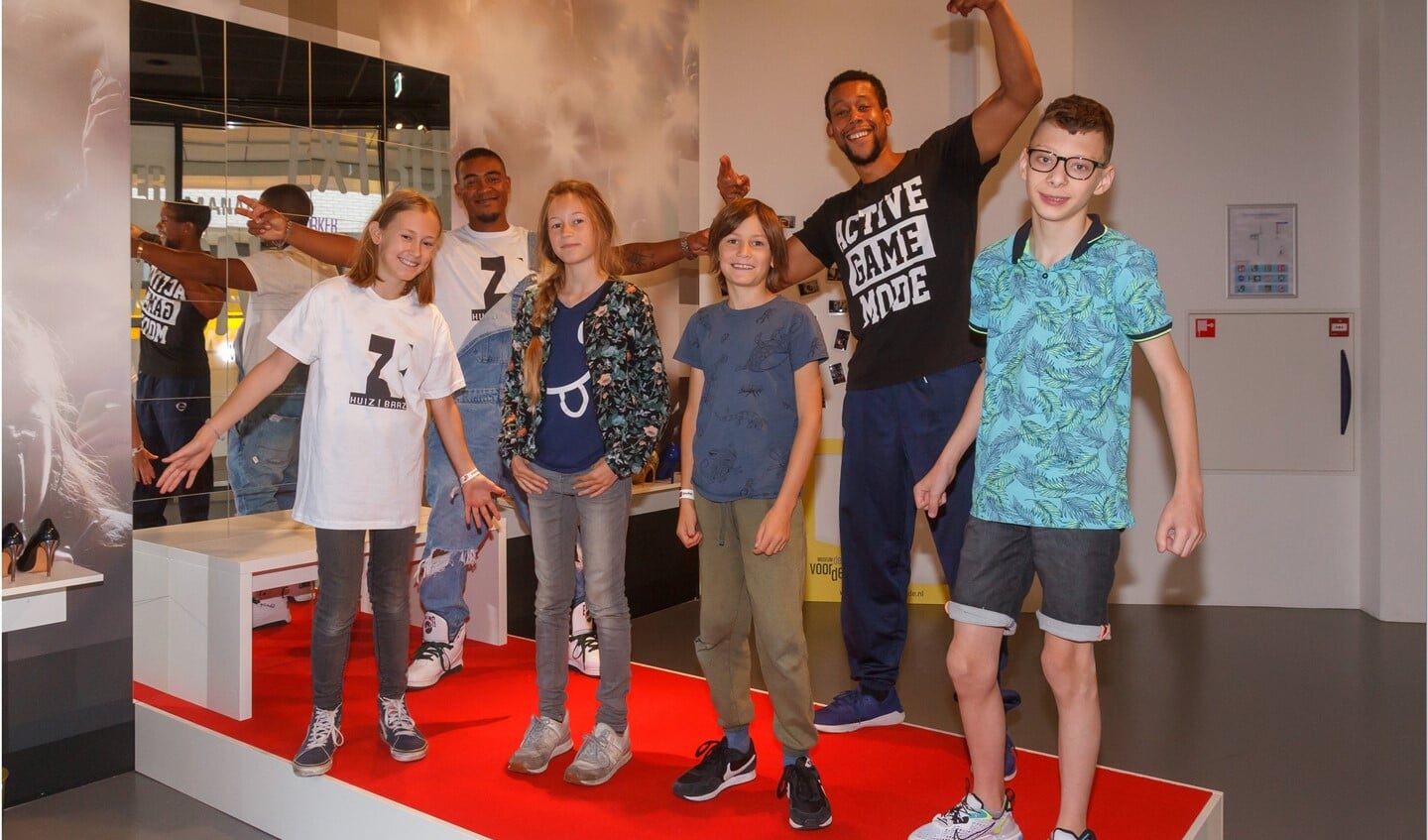 Rappen en breakdance in Museum De Voorde. Foto: Richard Jetten