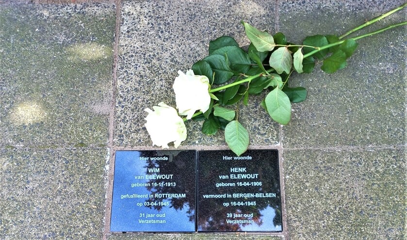 <p>De geplaatste struikelsteentjes (foto: Fred Jehee).</p>