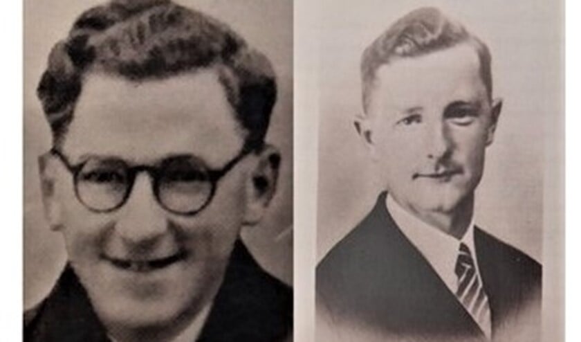 <p>De broers Wim (l.) en Henk van Elewout (foto: familie Jehee). </p>