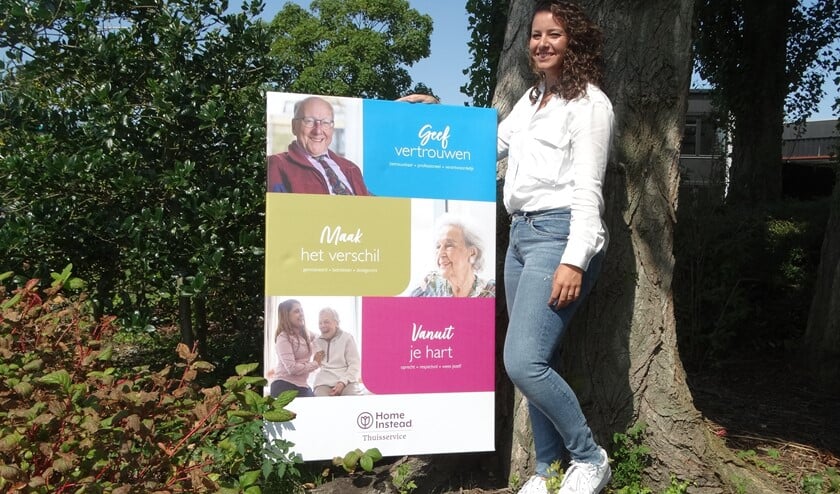 <p>Rosalie voelt zich bij Home Instead ‘de spin in het web’. </p>