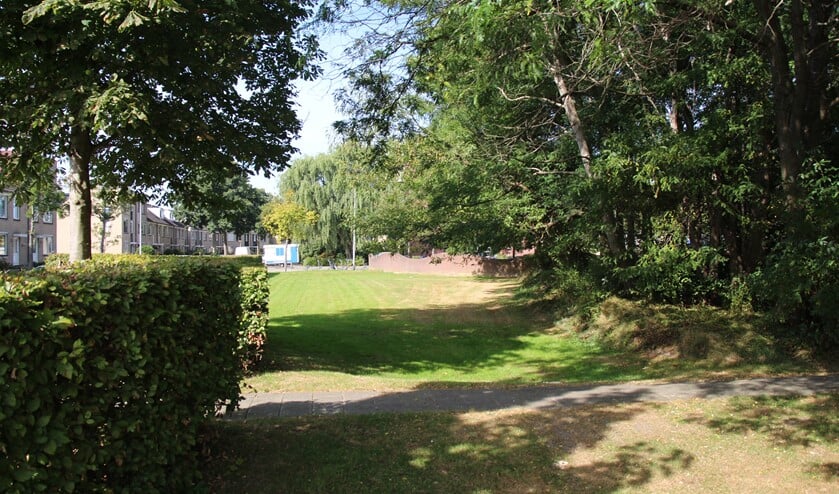 <p>Onder het wijkpark van Klapwijk komt een waterbuffer.</p>