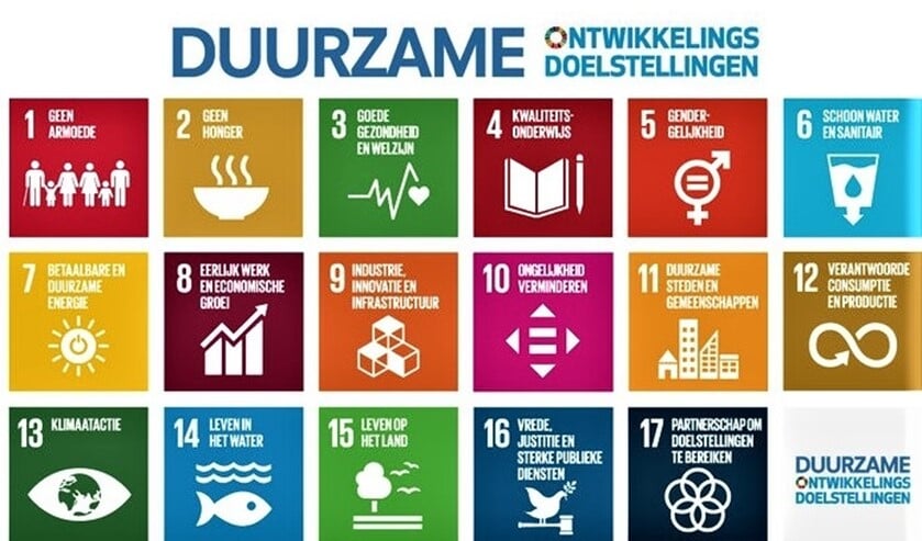 <p>Tijdens de VNG Gemeenten4GlobalGoals Vlaggendag op 24 september wappert de Global Goals-vlag bij het gemeentehuis in Leidschendam-Voorburg. </p>