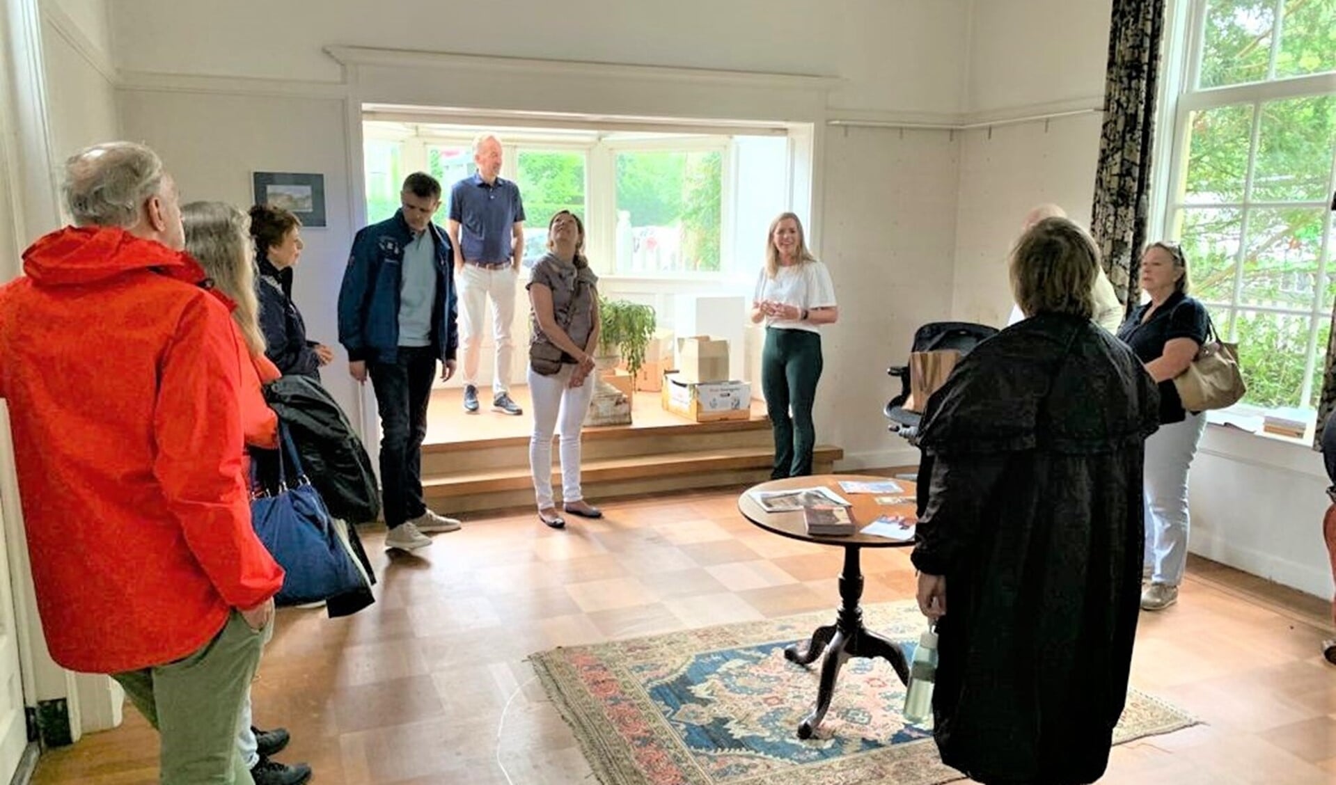 De voormalige oranjerie Onder de Linden trok (te) veel belangstelling en velen moesten teleurgesteld worden (foto: Stichting OMD).