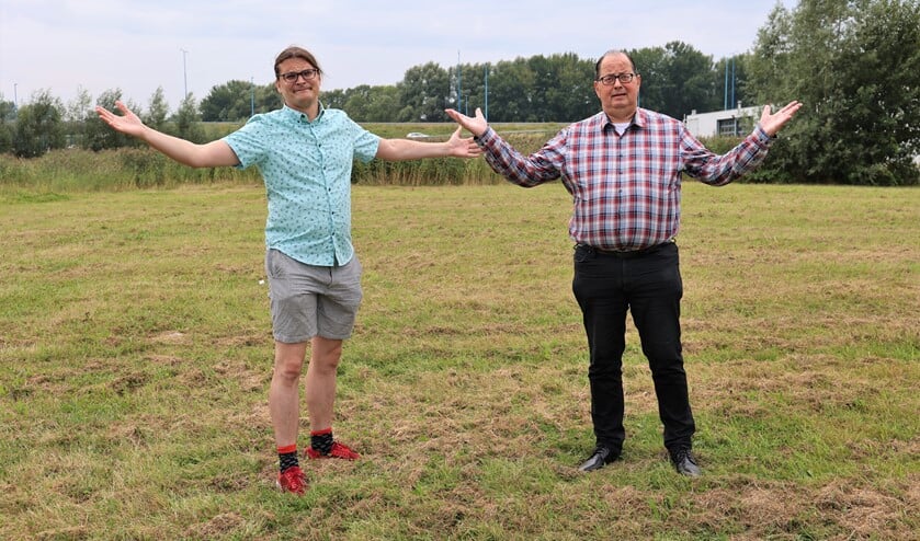 Yuri Nikerk en Rob Eichholtz (rechts) staan nog steeds met lege handen. Foto: Fred Roland
