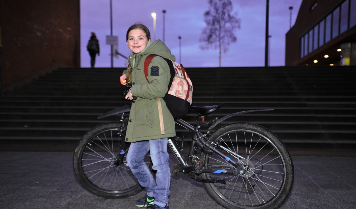 Sem (9) moet vanaf maandag 10 januari weer gewoon naar school fietsen.