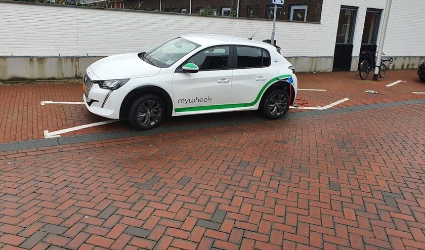 Deze bolide van MyWheels is helemaal klaar voor gebruik.