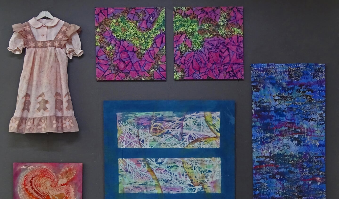 Batik kunst van Ria van Dijk