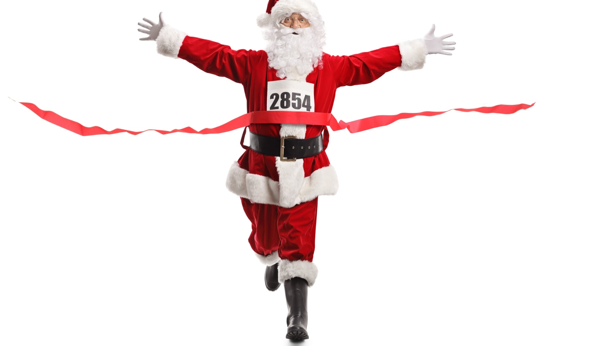 Verkleed als kerstman door het Stadshart rennen voor het goede doel